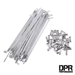   Küllőszett, anyával, króm, 171mm / 177mm, SIMSON S51 készlet, DPR Performance