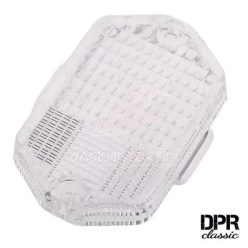   Irányjelzőbúra, fehér, négyszögletes, SIMSON, HOMOLOGATION, DPR CLASSIC