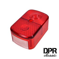   Hátsó lámpabúra, piros, SIMSON KR51, SCHWALBE, DPR CLASSIC