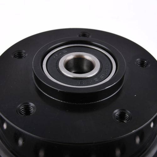 Első kerékagy, fekete, SIMSON, DPR Performance