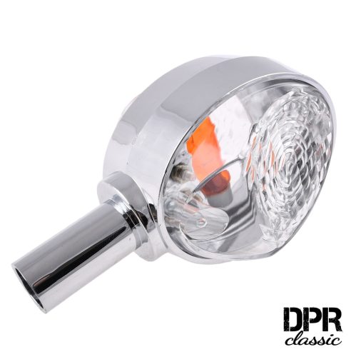 Irányjelző, króm , SIMSON, SCHWALBE KR51, DPR CLASSIC