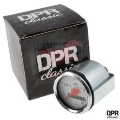   Sebességmérő, fehér 80 km/h számlappal, 48mm, Simson KR51, DPR Classic