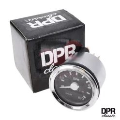   Kilométeróra, 60mm, 100km/h számlappal, háttérvilágítással és kijelzővel, krómozott, Simson S51, S70, DPR Classic