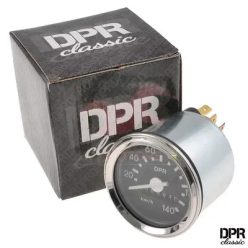   Kilométeróra, 60mm, 140km/h számlappal, háttérvilágítással és kijelzővel, krómozott lámpa, kijelző krómozott, Simson S51, S70, DPR Classic