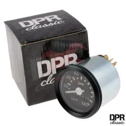   Kilométeróra, 60mm, 60km/h számlappal, háttérvilágítással és kijelzővel, krómozott lámpa, kijelző, Simson S51, S70, DPR Classic