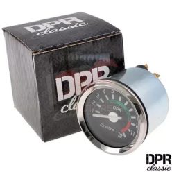   Fordulatszámmérő, Simson S51/70 60mm 12000 rpm + lámpa + kijelző 12v krómozott, DPR Classic