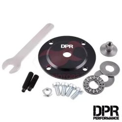   Fedél készlet, nyomócsapággyal, fekete, Simson, DPR Performance