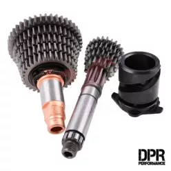   5 fokozatú sebességváltó-készlet, hosszú, Simson, M 500-700 motorblokkhoz (S51), DPR Performance