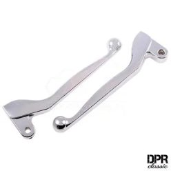   Kuplung / fékkar, készlet, alu, krómozott, Simson, DPR Classic