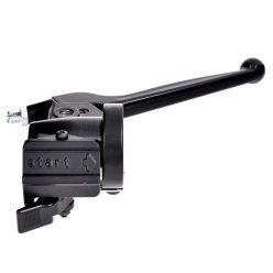   Gázfogantyú ház, komplett, karral, szivatóval, SIMSON, DPR CLASSIC