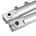 Lengéscsillapító, SIMSON S51, S70, S53, S50, rövid változat, ezüst, JMP