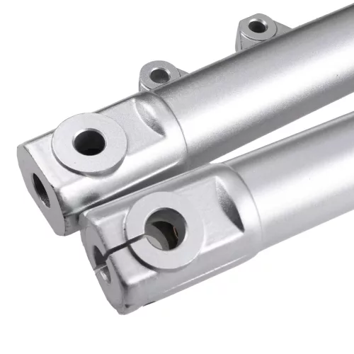 Lengéscsillapító, SIMSON S51, S70, S53, S50, rövid változat, ezüst, JMP
