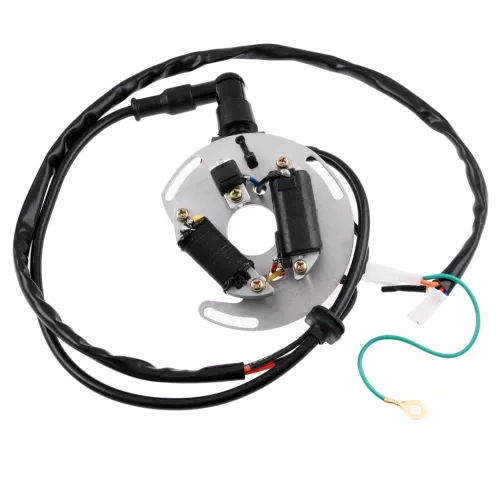 Állórész, gyújtótekercs, CDI, 12V, Romet, Delux