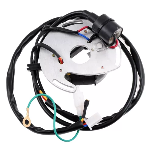 Állórész, gyújtótekercs, CDI, 12V, Romet, Delux