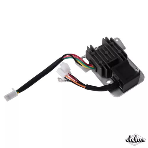 Szabályzó + modul, érintésmentes gyújtás, CDI, 12V, WSK / WFM 125, "Mély gyújtás", DELUX