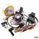 Gyújtás, elektronikus, CDI, 12V, WSK / WFM 125, "mély gyújtás", készlet, DELUX