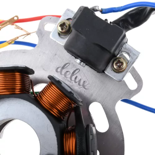 Gyújtás, érintésmentes, CDI, 12V, JAWA / CZ 175, készlet, DELUX