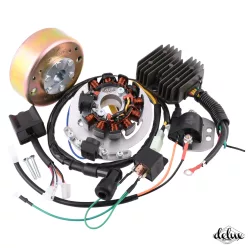   Gyújtás, elektronikus, CDI, 12V, MZ TS 250, készlet, DELUX
