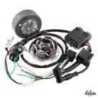 Gyújtás, érintésmentes, CDI, 12V, MZ ES TS 125 150, DELUX készlet