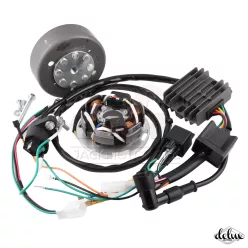   Gyújtás, érintésmentes, CDI, 12V, MZ ES TS 125 150, DELUX készlet