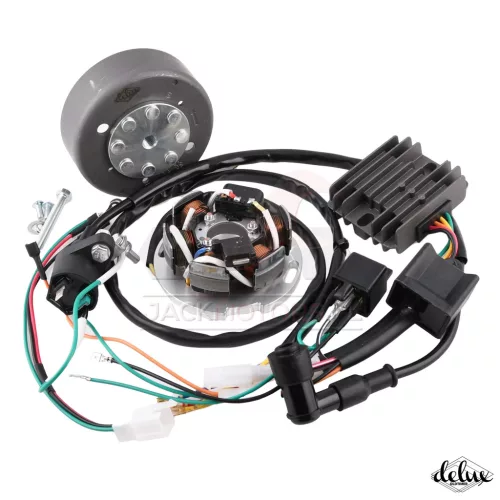 Gyújtás, érintésmentes, CDI, 12V, MZ ES TS 125 150, DELUX készlet