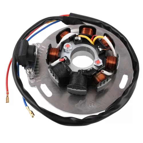 Gyújtás, érintésmentes, CDI, 12V, WSK 175 / SHL M17 GAZELA, DELUX készlet