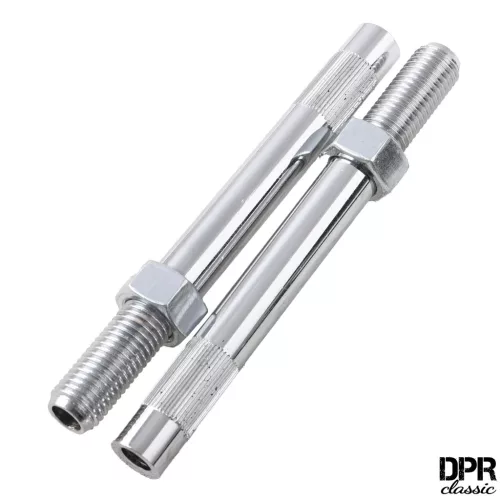 Irányjelző tartó, MZ TS, króm, 10MM, készlet, DPR CLASSIC
