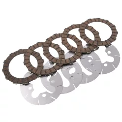   Kuplung, 5 tárcsás, SIMSON S50 KR51 SR4, 0,8MM, 12NM, VENANDI