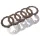 Kuplung, 5 tárcsás, SIMSON S50 KR51 SR4, 0,8MM, 12NM, VENANDI