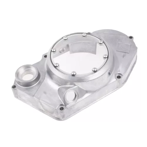 Motorfedél, SIMSON S51 SR50, bal, ALU, átlátszó, V1, VENANDI
