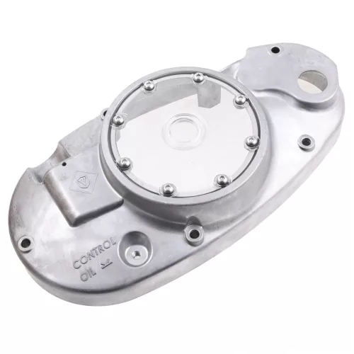 Motorfedél, SIMSON S50 KR51/1 SR4, bal, fordulatszámmérő, ALU, átlátszó, VENANDI