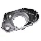 Motorfedél, SIMSON S51 SR50, bal, fekete, átlátszó, V1, VENANDI