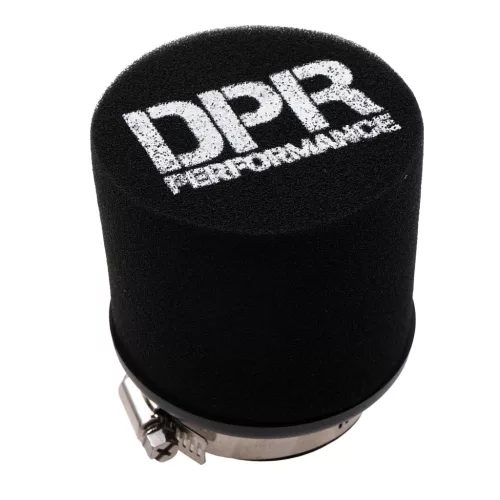 Légszűrő, DPR PERFORMANCE, PWK, szivacsos, 50MM, fekete