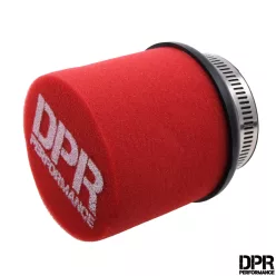 Légszűrő, DPR PERFORMANCE, PWK, szivacsos, 50MM, piros
