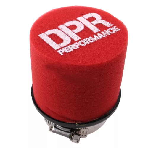 Légszűrő, DPR PERFORMANCE, PWK, szivacsos, 50MM, piros