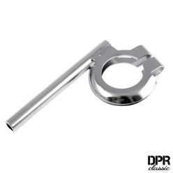   Jelzőlámpa tartó, M8, 10mm, kerek, króm, Simson, DPR Classic