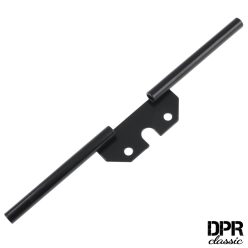   Jelzőlámpa tartó, M8, 10mm, kerek, fekete, Simson, DPR Classic