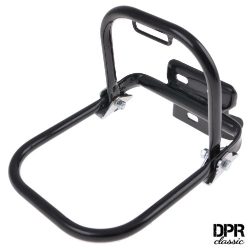 Hordozó, sárvédő tartóval, fekete, Simson, DPR Classic