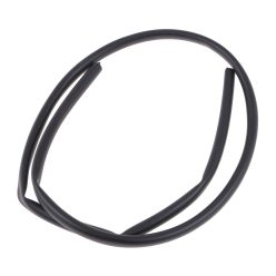   Szigetelőhüvely, vezetékekhez, 10x9mm, 1 méter, fekete, Delux