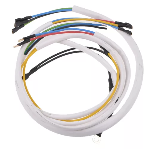 Kábelköteg, ROMET MOTORYNKA PONY M1 M2 M3, fehér, DELUX