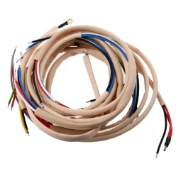   Kábelköteg, krémszínű - Simson AWO 425 Tourist, Delux, bekötési rajzzal