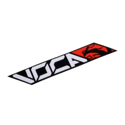 Matrica, VOCA, 11X4CM, piros