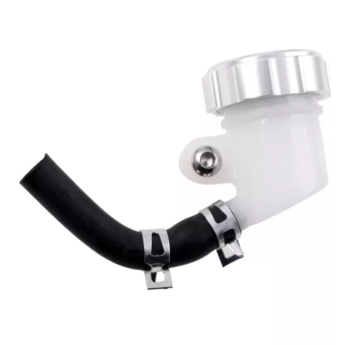 Fékfolyadék tartály, ezüst, VOCA RACING, ALU CNC