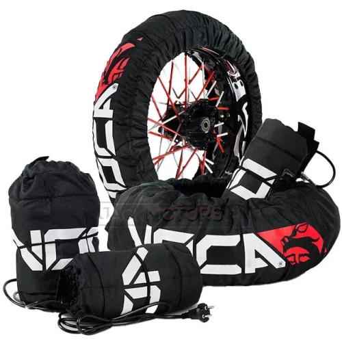 Gumimelegítő, 17", VOCA RACING, fekete készlet