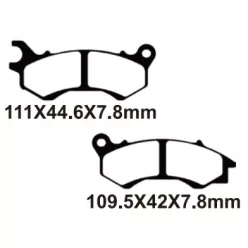 Fékbetét, szinter, VOCA FA603, HONDA SH 125 MODE / PCX