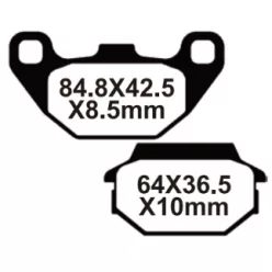 Fékbetét, szinter, VOCA FA305, KYMCO / SYM