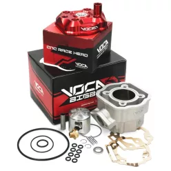   Henger, VOCA BESTIA NICASIL RACING, 80CC, DERBI D50B0 LC + piros hengerfej