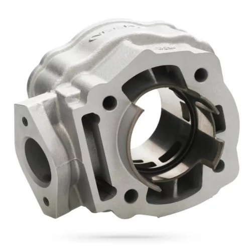 Henger, VOCA BESTIA NICASIL RACING, 80CC, DERBI D50B0 LC + piros hengerfej