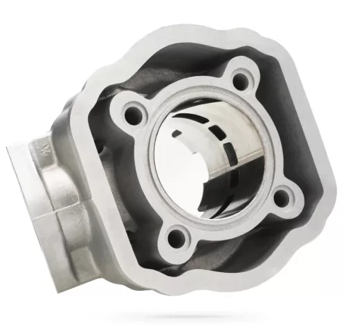 Henger, VOCA BESTIA NICASIL RACING, 80CC, DERBI D50B0 LC + fekete hengerfej