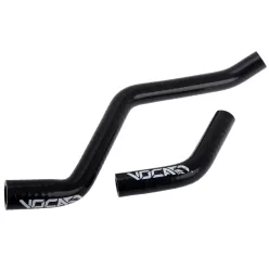   Hűtőcső, szilikon, VOCA RACING, fekete készlet, DERBI D50B0